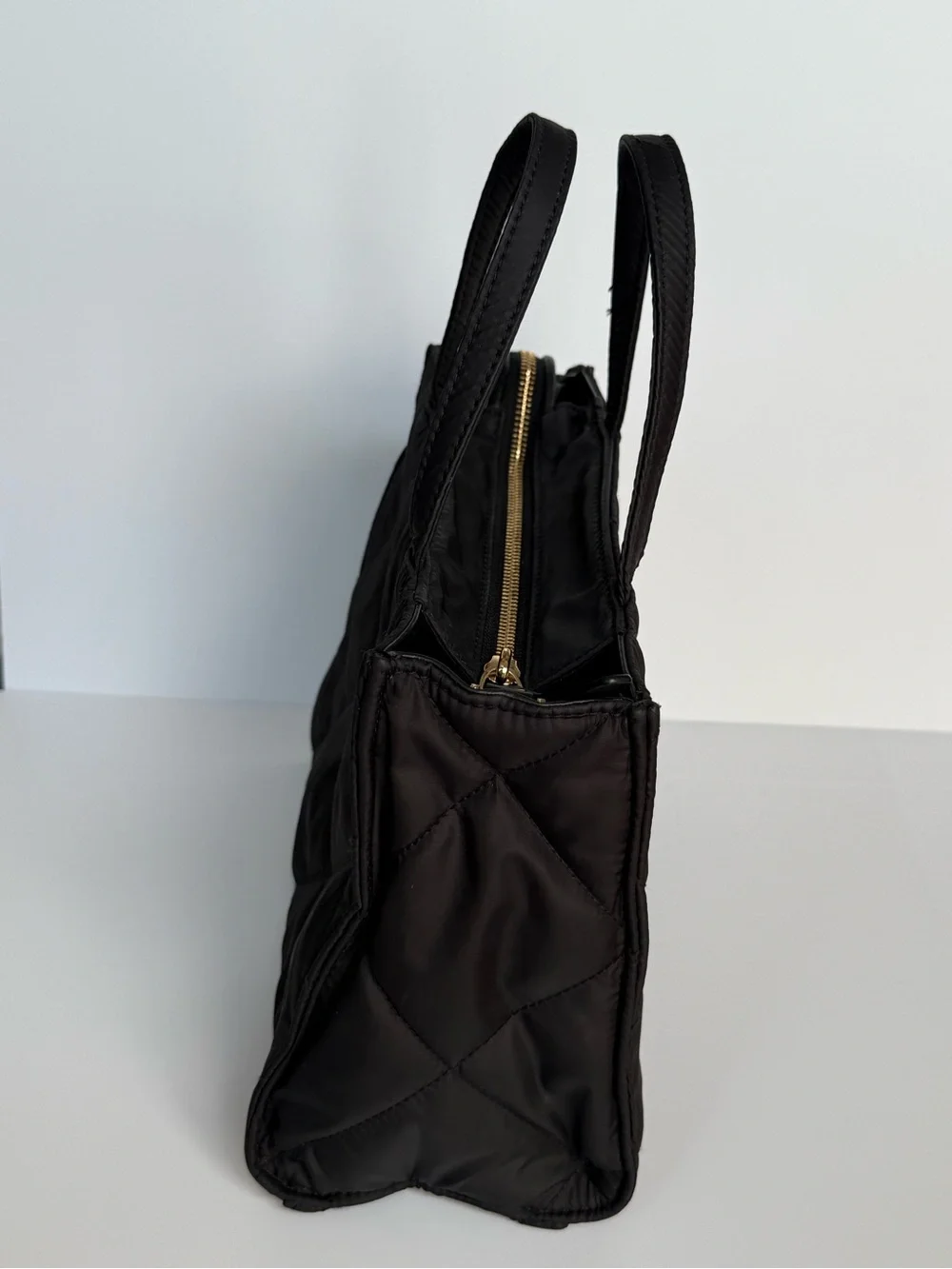 kate spade structured quilted